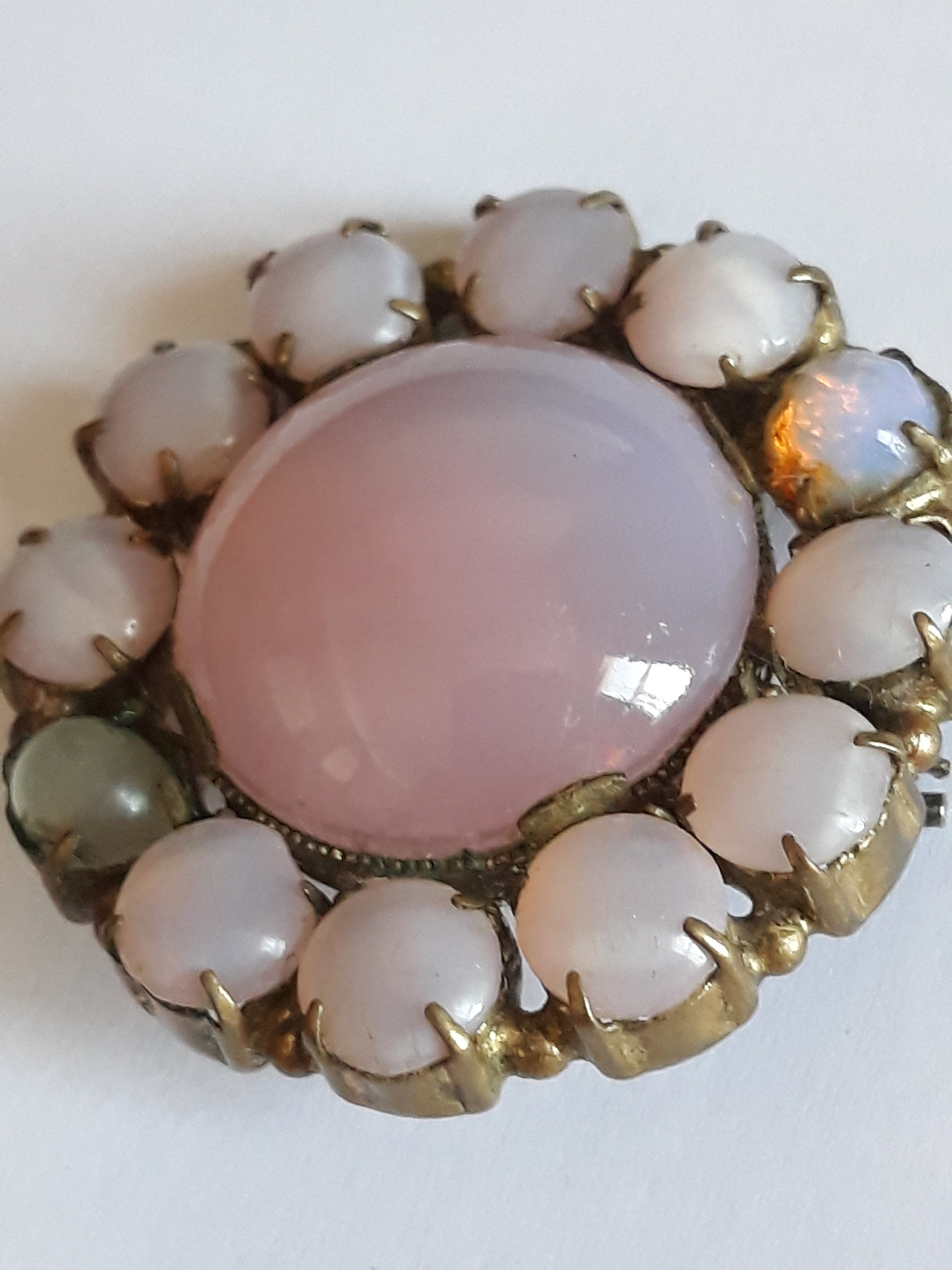 Saphiret brooch - Etsy 日本