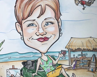 Caricature Extra Detail Add-on (For Existing Orders)