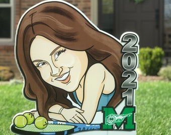 Caricature Yard Signs