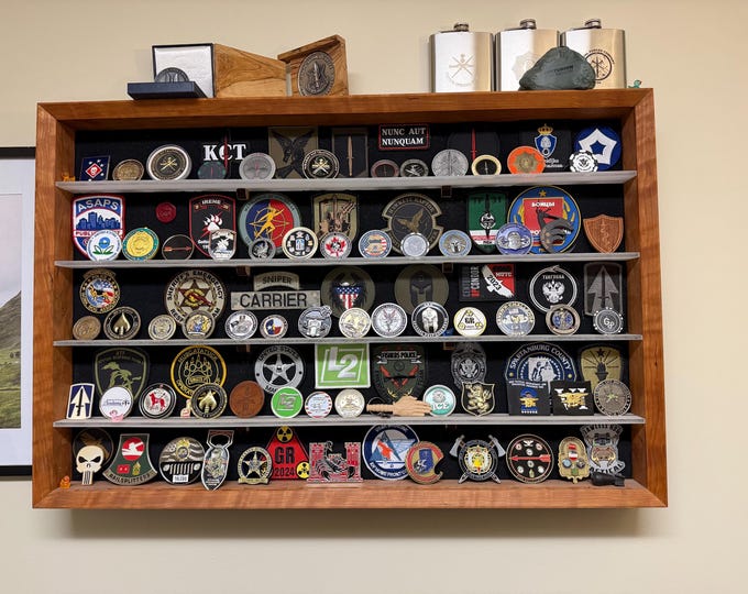 Custom Challenge Coin Rack - Etsy