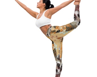 Fifth Degree™ Animal Friends Print High-Waisted Yoga Leggings