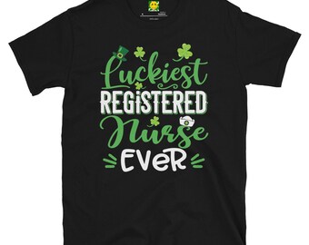Fifth Degree® Luckiest Registered Nurse Ever St Patrick's Day Shirt