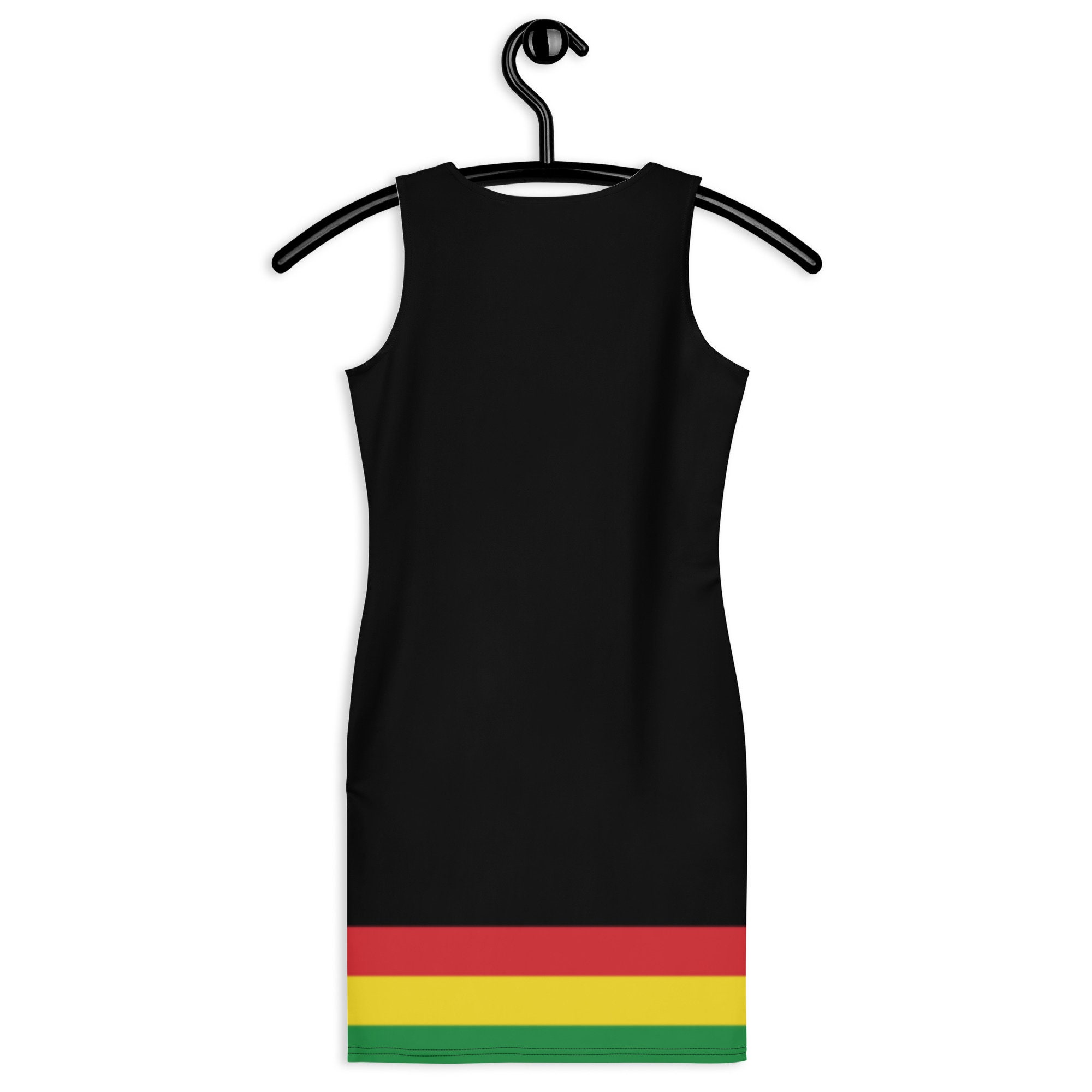open lace back dress Reggae Sunrise Rasta Maxi Dress R-489