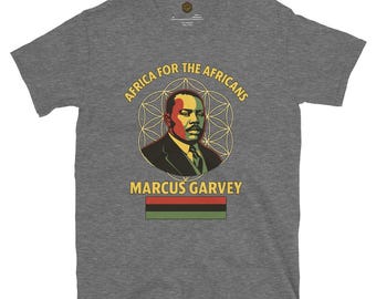 Fifth Degree™ Marcus Garvey Africa for the Africans Shirt – Pan-African Sacred Geometry Rasta Tee