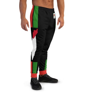 Fifth Degree™ Palestine Men's Joggers Freedom Clothing All Over Print Sweatpants Outfit