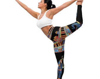 Fifth Degree™ India Clothing For Women Print High-Waisted Depression Healing Mood-Enhancing Designer Gym Yoga Premium Leggings