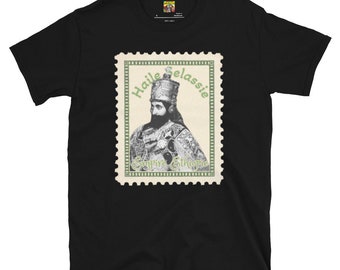 Fifth Degree™ Haile Selassie Clothing T Shirt Ethiopia Jah Ras Tafari Makonnen Africa Black History