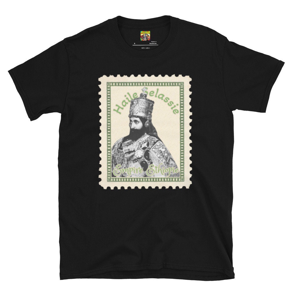 Fifth Degree™ Haile Selassie T Shirt Ethiopia Jah Ras Tafari Makonnen Africa Black History