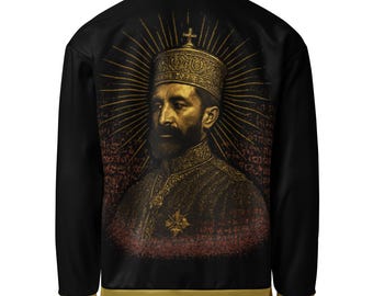 Fifth Degree™ Haile Selassie Jacket Rastafari Lives Rasta Zion Rastafarian African