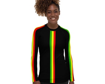 Fifth Degree™ Women's Rasta Rash Guard