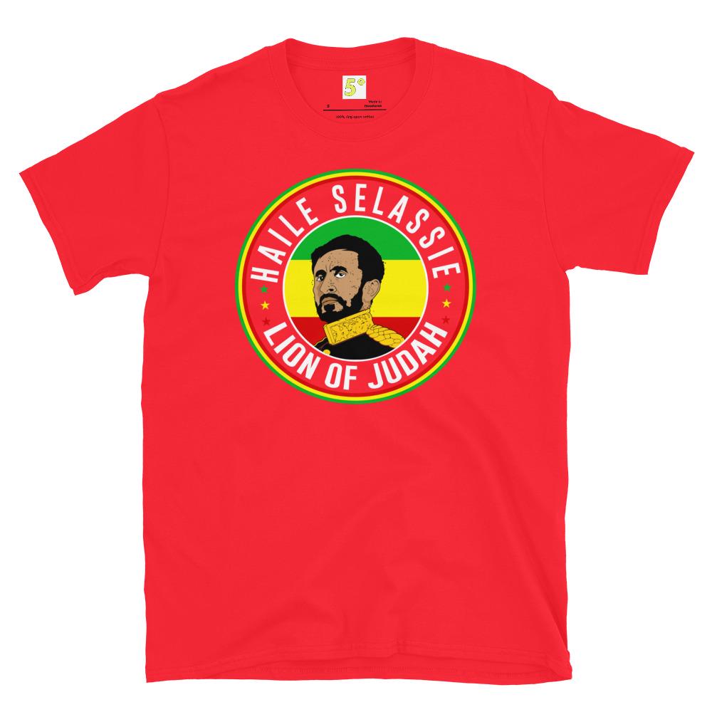 Maglietta Fifth Degree™ Haile Selassie Leone di Giuda Rastafari