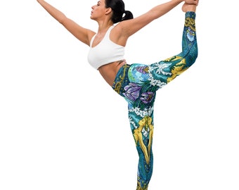 Fifth Degree™ Enchanted Mermaid Print Yoga Leggings