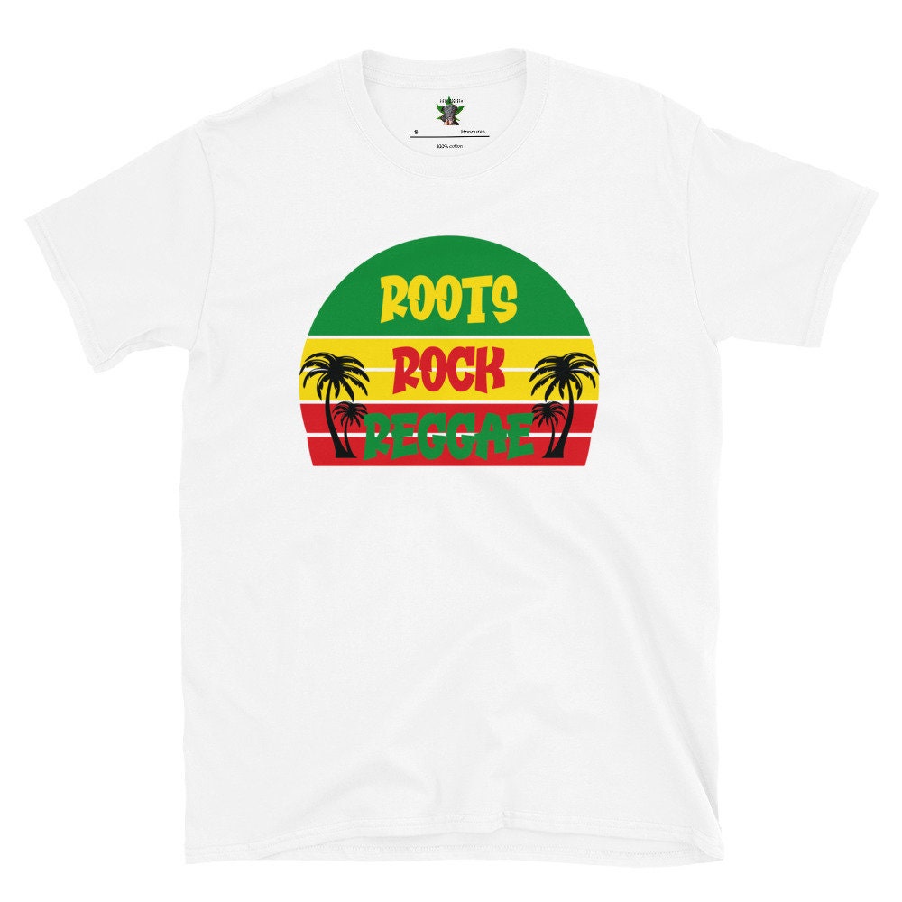 Fifth Degree® Roots Rock Reggae T-shirt Rastafari Rastafari Jamaïque T-shirt T-shirt imprimé