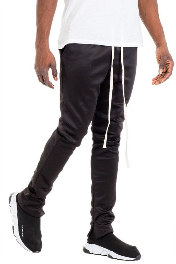 Black Track Pants Men Sweatpants Mens 