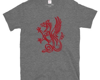 Fifth Degree™ Griffin Medieval Heraldic Tartaria Animal Classic T-Shirt