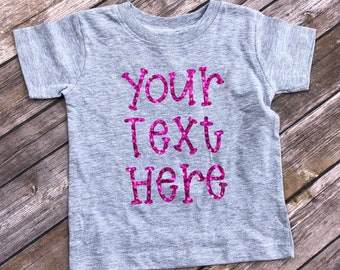 Monogrammed TShirt Summer TShirt One Of a Kind Shirt Random Toddler Tshirt SURPRISE ME Toddler TShirt Custom Toddler TShirt