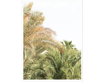 PALMS - Palm Tree Print, Tropical Print, Tropical Decor, Palm Print, Beach Wall Art, Minimal Art