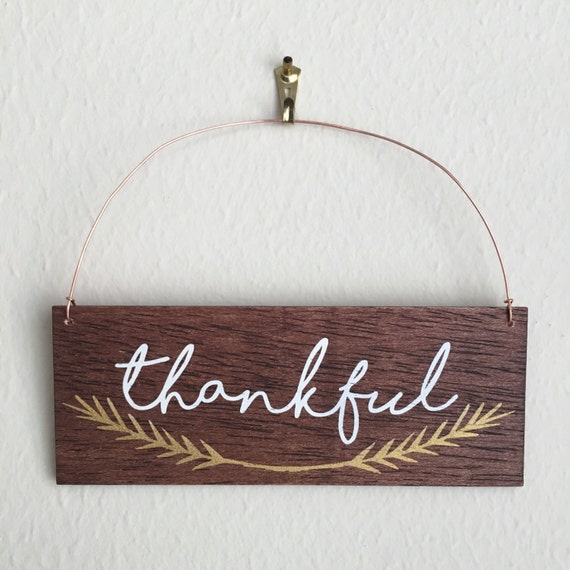 Thankful Sign Wooden Door Wreath Fall Image 0