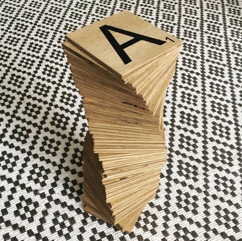 Scrabble Letter Wall Art Scrabble Letters Family Names Wall Etsy