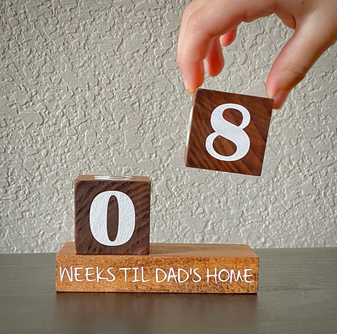 Wooden Countdown Days Til Weeks Til Camping Countdown - Etsy