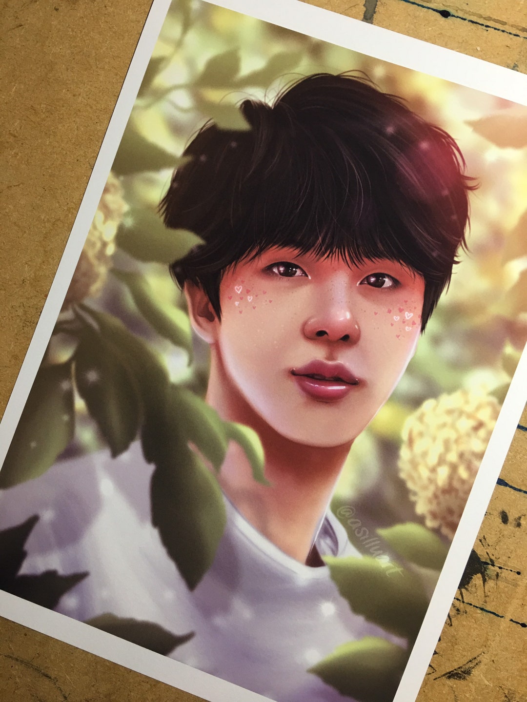 Bts K Jin Kim Seok-jin Matte Finish Poster Paper Print - Animation &  Cartoons posters in India - Buy art, film, design, movie, music, nature and  educational paintings/wallpapers at