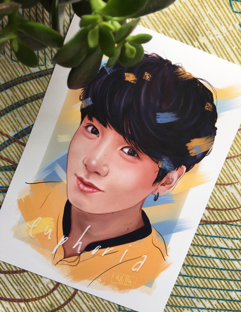 Fanart Bts Painting - 230217 BTS V Fanart by KekeLiv on DeviantArt - Maybe you would like to learn more about one of these?
