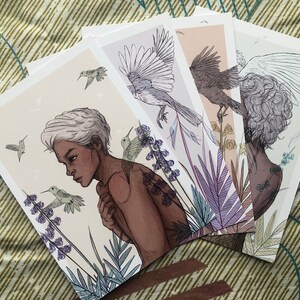 Série Flightless Birds • A6 Prints • Cards • Postcards • Original Art • Cartes-cadeaux • Ensemble