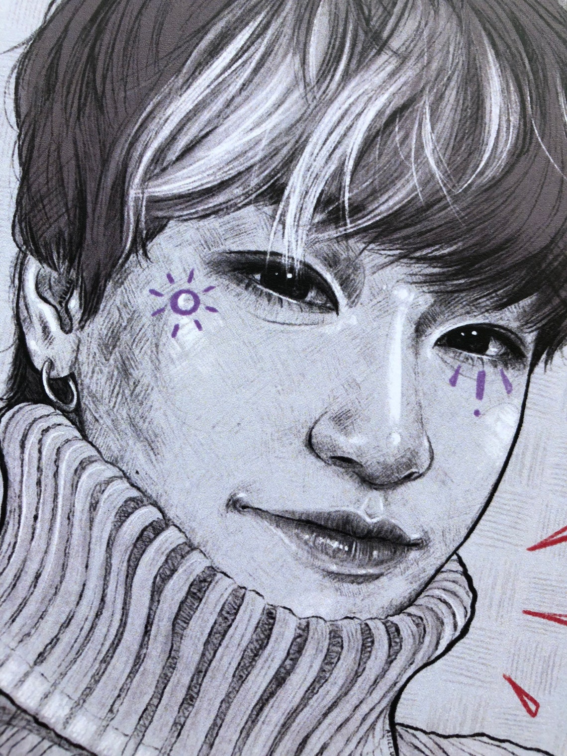 San ATEEZ A5 A4 Print Fan Art Drawing Etsy UK san-ateez-a5-a4-print-fan-art-drawing-etsy-uk