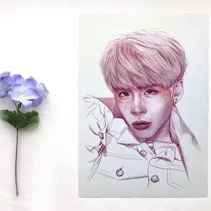 Jonghyun - SHINee - A5/A4 print - kpop - 종현 - 샤이니