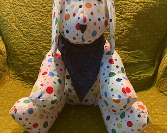 Personalized Stuffed Dog