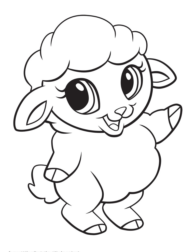 Coloring of animals for small children coloring dogscoloring Etsy