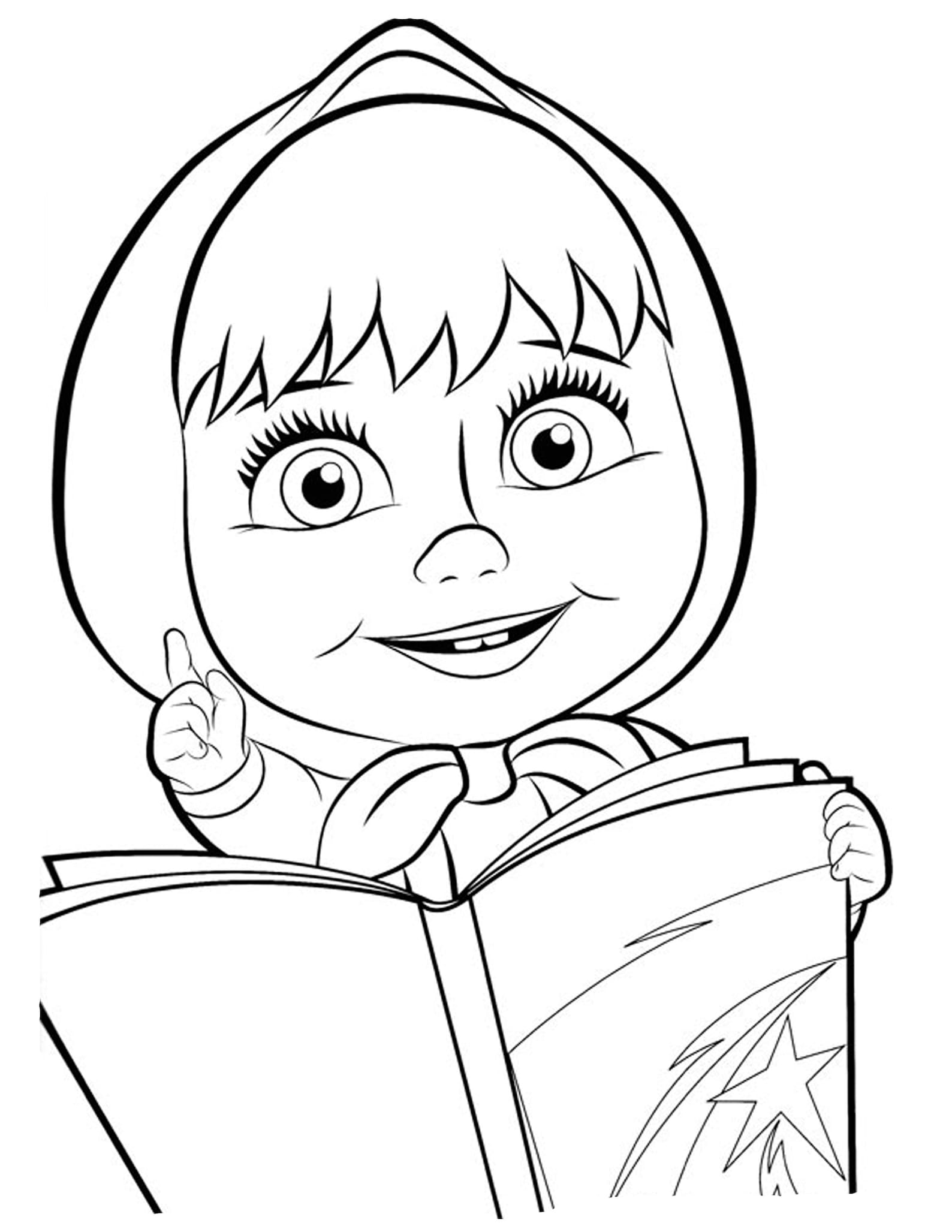 Masha And The Bear Coloring Book Coloring Pages