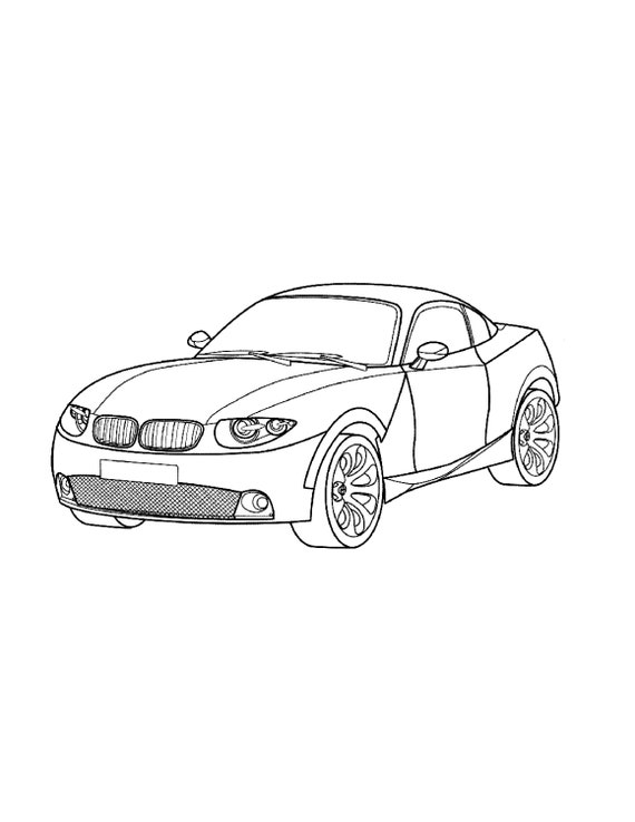 91 Bmw Car Coloring Pages , Free HD Download