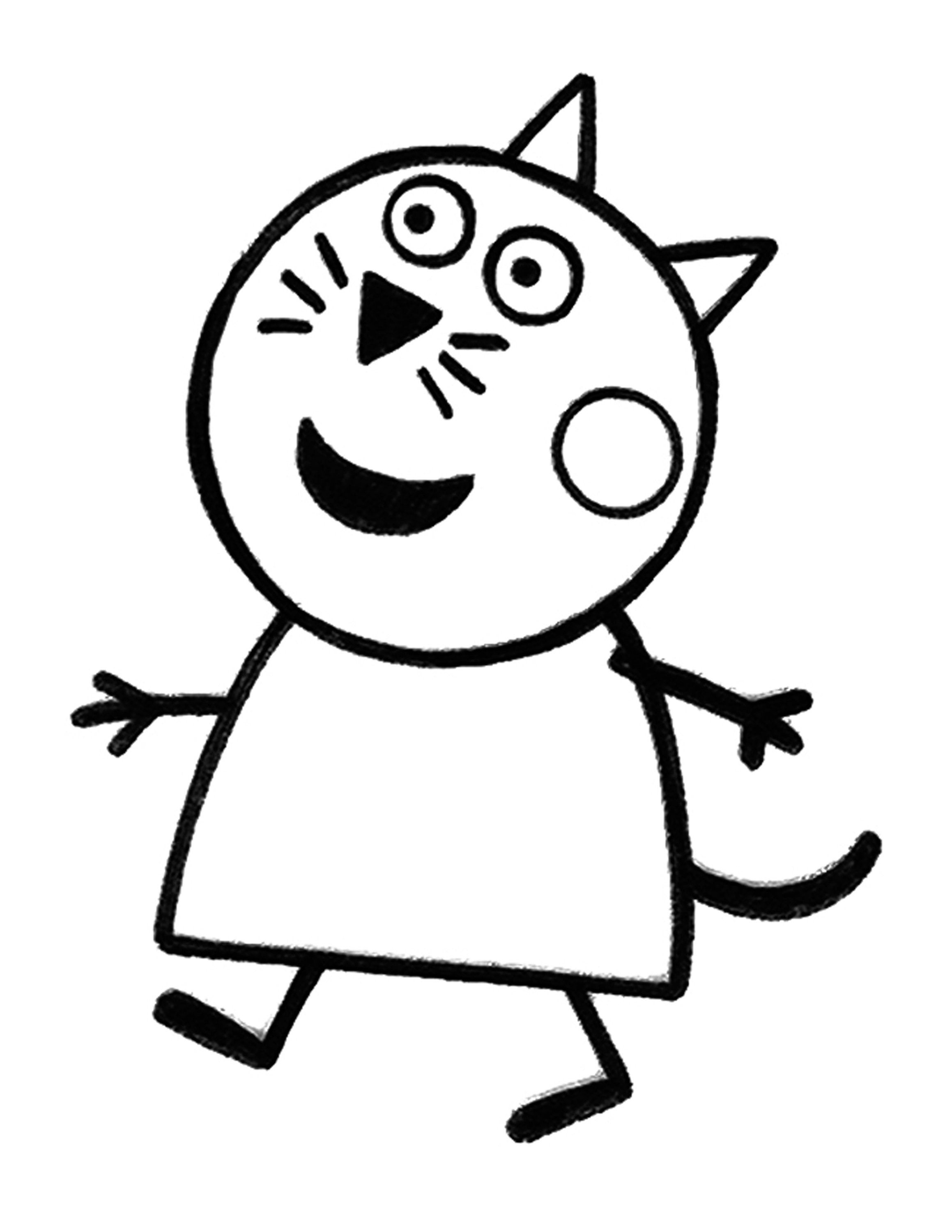 Peppa pig kleurplaten afdrukbaar voor kinderen van alle Etsy