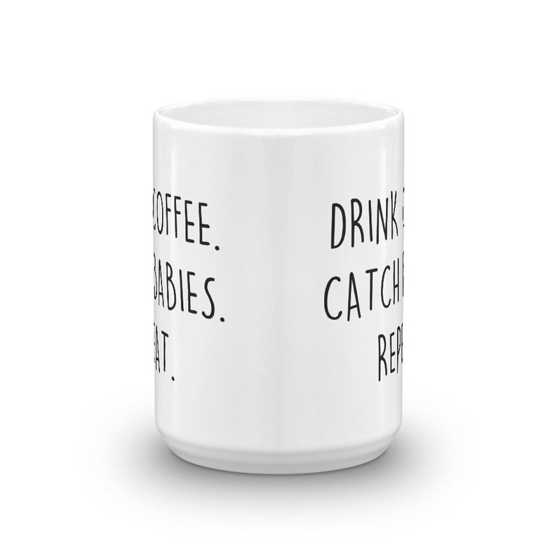 Drink Coffee Catch Babies Midwife Mug Gift for Midwife Etsy