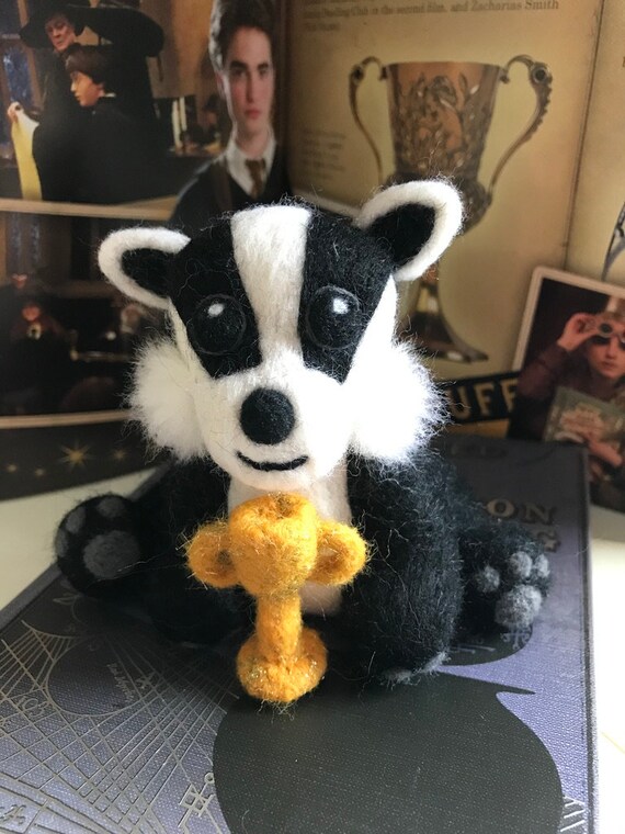 hufflepuff badger plush