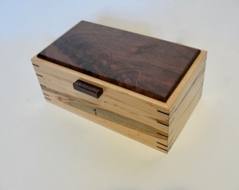 Jewelry Box, Wooden Jewelry Box, Handcrafted Wood Box, Keepsake Box