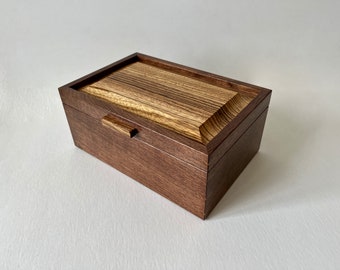 jewelry Box, Wooden Jewelry Box, Handcrafted Wood Box, Keepsake Box