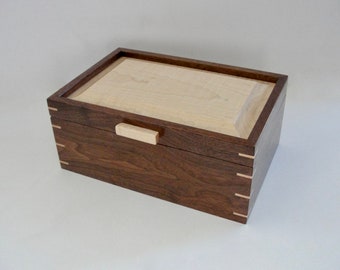 jewelry Box, Wooden Jewelry Box, Handcrafted Wood Box, Keepsake Box
