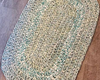 Rag Rug - 22.5” by 36”.