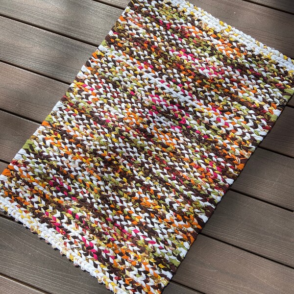 Twined Rag Rugs - Etsy