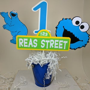 Custom Cookie Monster Party Theme - The Brat Shack Party Store