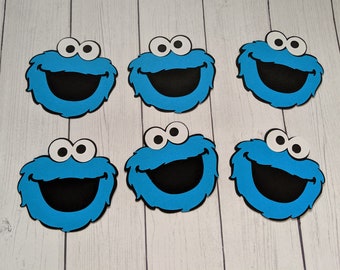 Cookie Die Cuts, Monster Die Cuts, Monster Scrapbooking, Cookie Tags, Monster Baby Shower