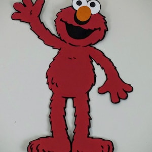 Sesame Street Elmo Die Cut
