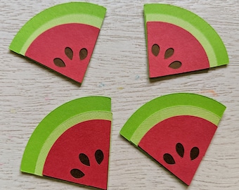 Watermelon Die Cuts, Watermelon Scrapbook, One in a Melon, Tutti Fruitti, Scrapbook Embellishment