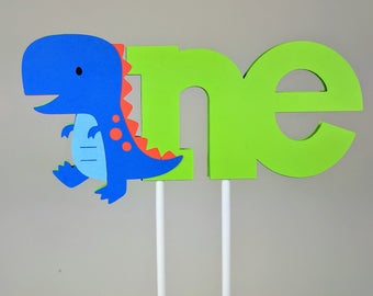 Dinosaur Cake Topper, Dinosaur 1st Birthday, Dinosaur One Cake Topper, Dinosaur Birthday Party