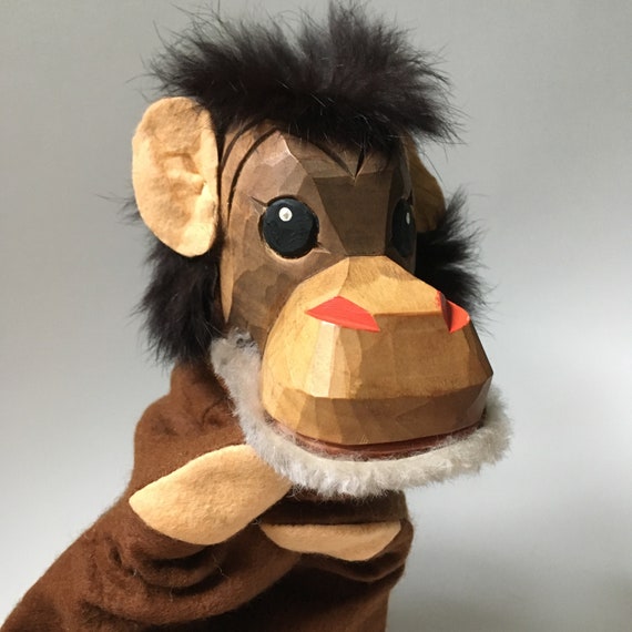 monkey hand puppets