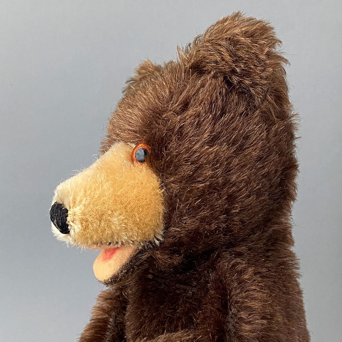 STEIFF Teddy BEAR Hand Puppet 1950s Etsy