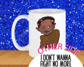 Taza de café de cerámica divertida de los años 90 (taza de café de comedia de situación de los años 90, taza de café de cultura negra)