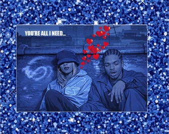 90's Hip Hop Rap Card
